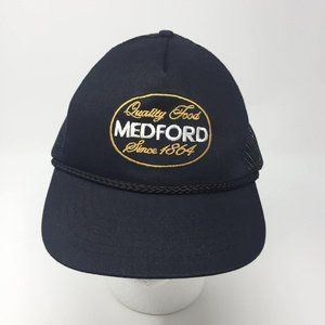 VTG Medford‎ Quality Food Snapback Hat KC Mesh Cap